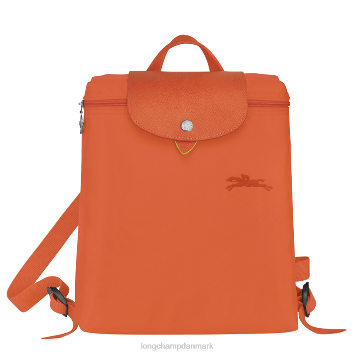 Longchamp Kvinder le pliage grøn rygsæk ZJNL439 poser carot
