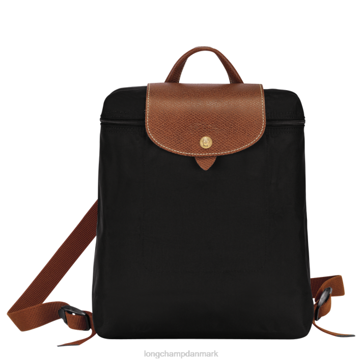 Longchamp Kvinder le pliage original rygsæk ZJNL441 poser sort