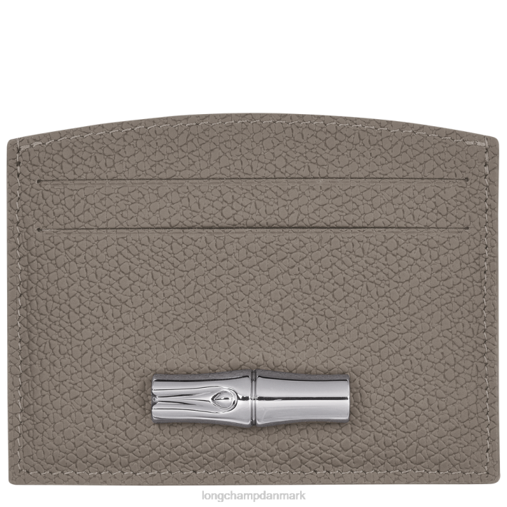 Longchamp Kvinder roseau kortholder ZJNL641 lædervarer turteldue
