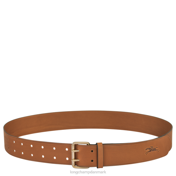 Longchamp Kvinder paris provence bælte ZJNL933 tilbehør cognac